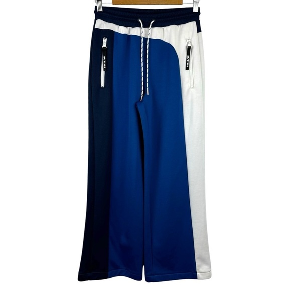 New Balance x STAUD High Waist Track Pants in Blue Quartz Size XS Performance - Picture 16 of 16